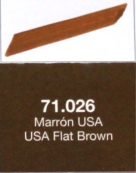 Model Air 71.026 / FS30215 USA flat brown 17ml (g.P.1L=164,71€)